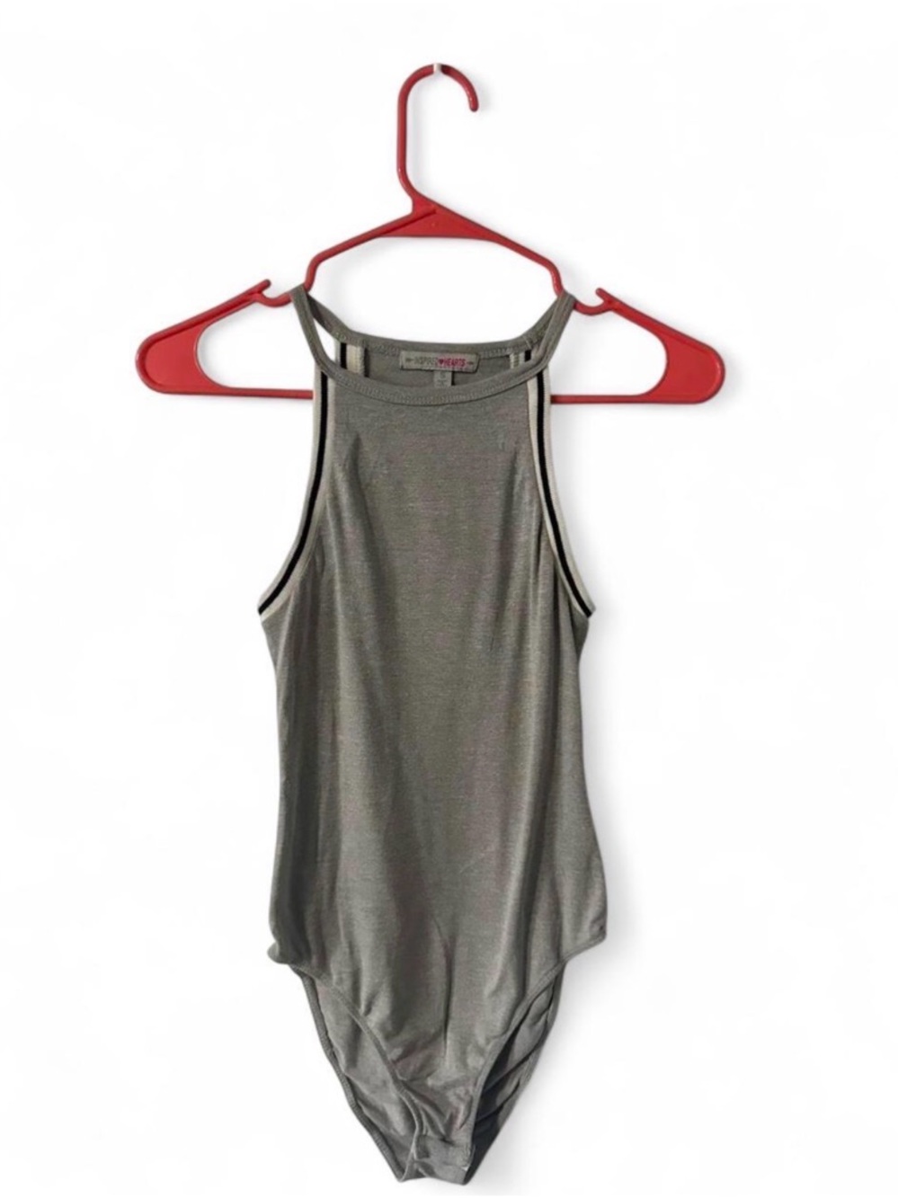 Inspired Hearts Gray Bodysuit